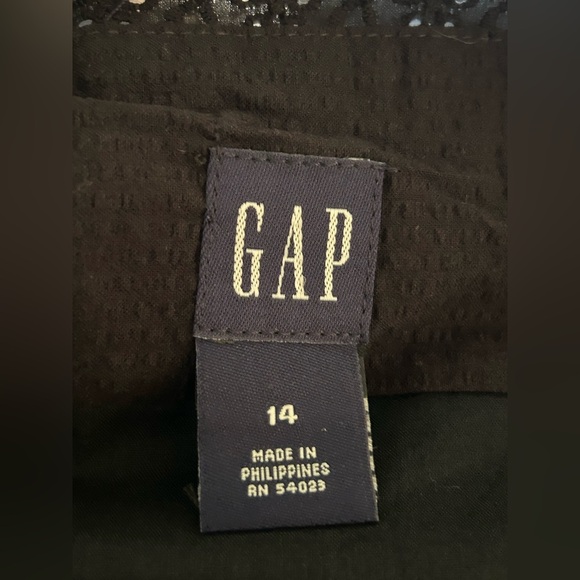 GAP Black Cami Sundress Size 14 Y2K - Picture 2 of 7